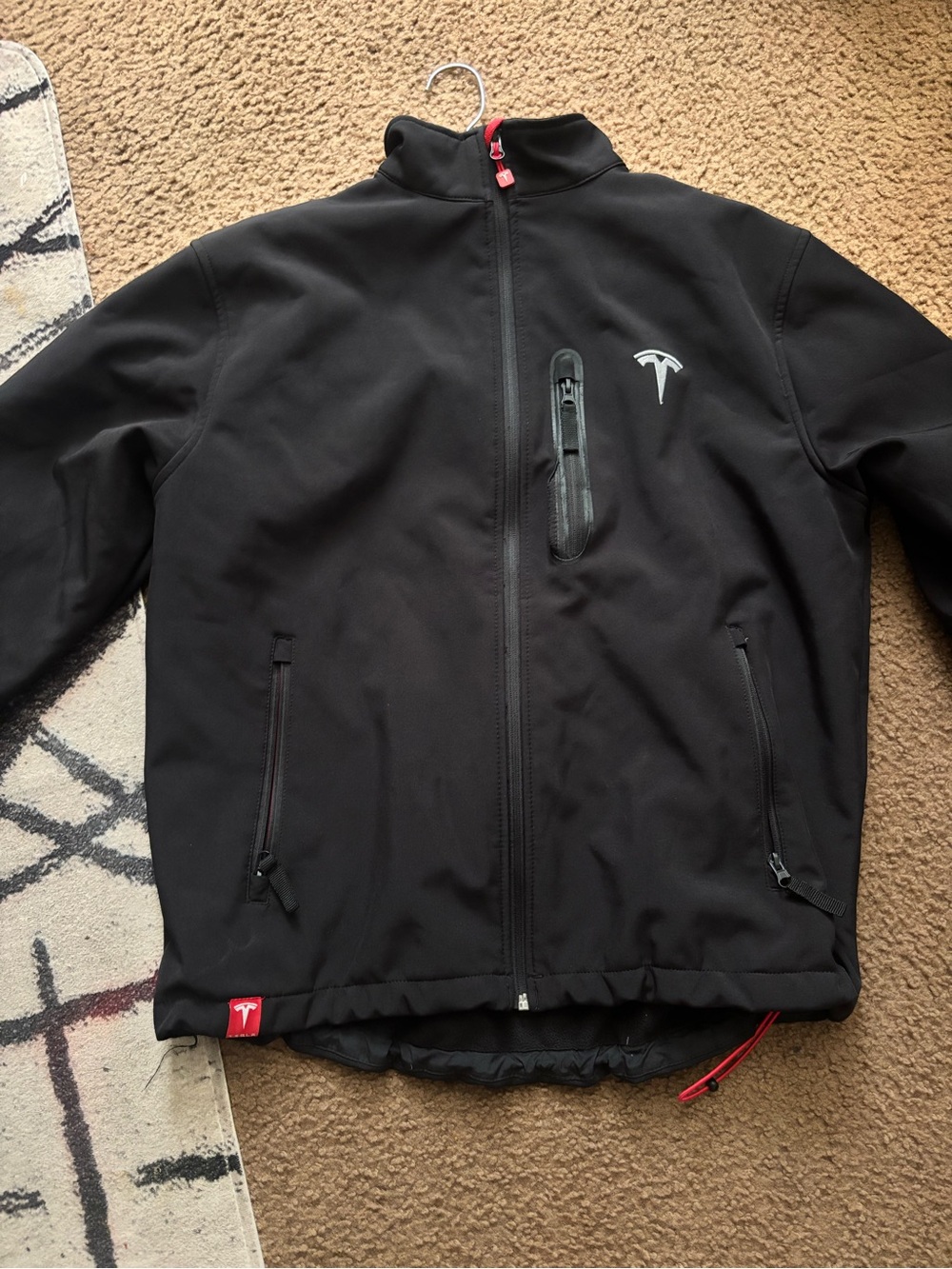 Tesla Motors Black Softshell Corporate Jacket W/ Logo - Men’s